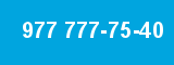 977 777-75-40